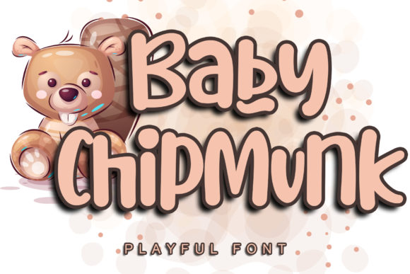 Baby Chipmunk: A Playful Handwritten Font for Branding