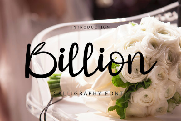 Billion: A Modern Handwritten Font for Web Design