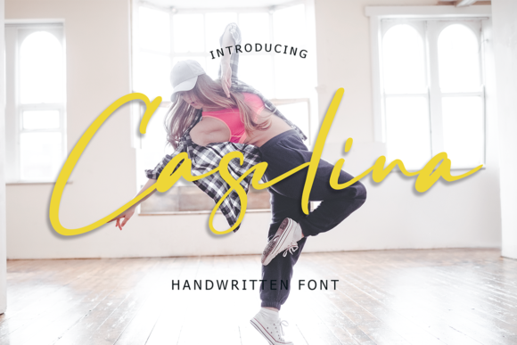 Caselina: A Premium Handwritten Font for Elegant Branding