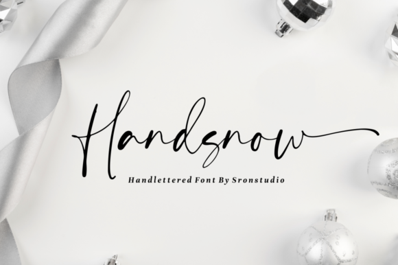 Handsnow: A Dreamy Handwritten Font for Web Design