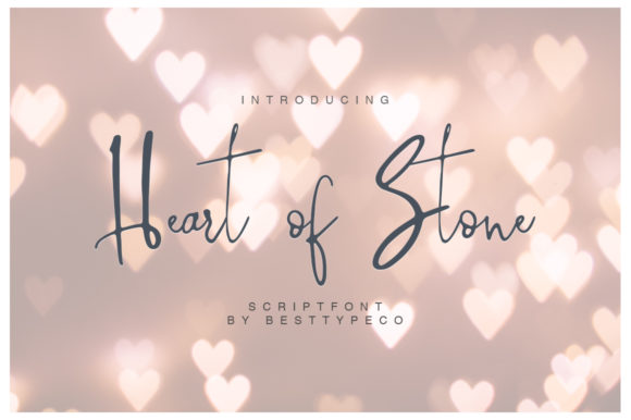 Heart of Stone: A Timeless Handwritten Font for Brands