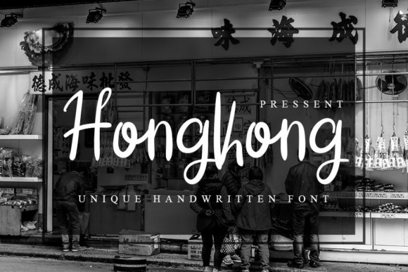 Hongkong: A Handwritten Font for Makers