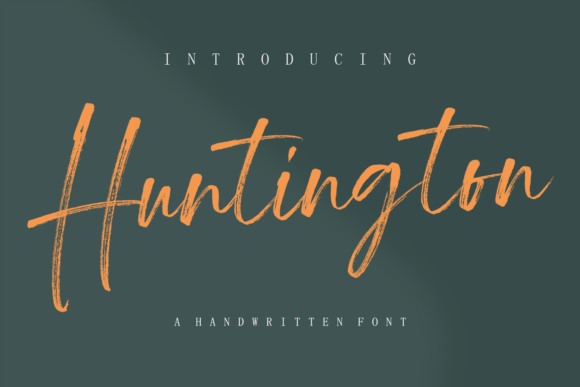 Huntington: A Handwritten Font for Modern Web Design