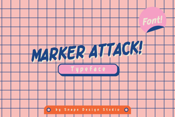 Marker Attack: The Bold Handwritten Font for Marketers