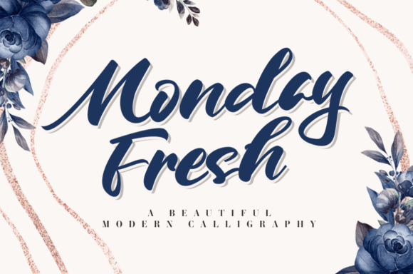 Monday Fresh: A Modern Handwritten Font for Crafters
