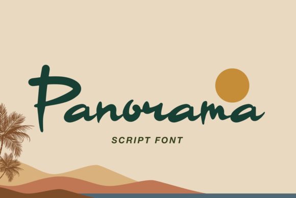 Panorama: A Handwritten Font for Modern Web Design