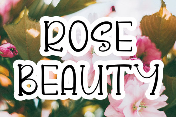 Rose Beauty: A Quirky Handwritten Font Review