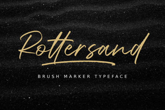 Rottersand: A Premium Script Font for Brand Identity