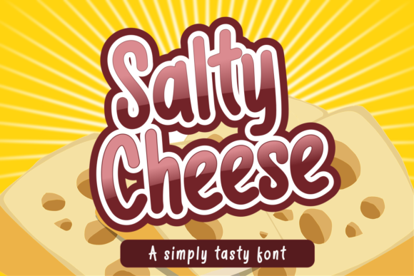 Salty Cheese: A Handwritten Font for Editorial Design