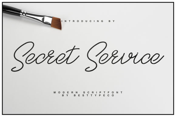 Secret Service: A Handwritten Font for Editorial Design
