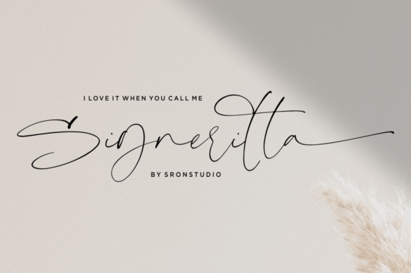 Signeritta: A Modern Handwritten Font for Makers