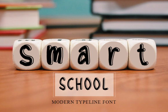 Smart School: A Playful Handwritten Font for Crafters