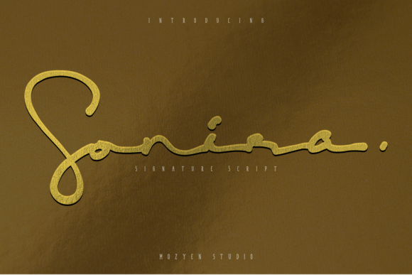 Sonira: A Luxurious Handwritten Font for Editorial Design
