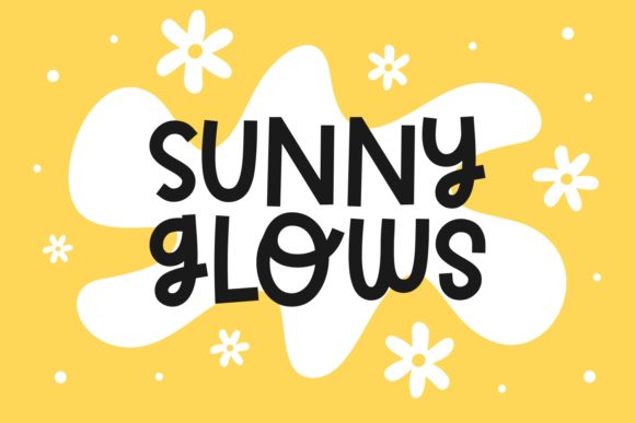 Sunny Glows: A Playful Script Font for Branding