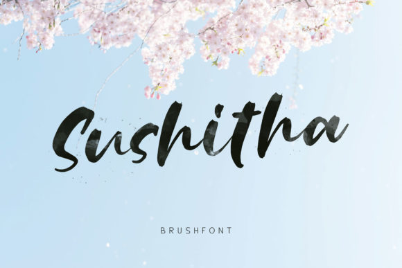 Sushitha: A Handwritten Font for Authentic Branding