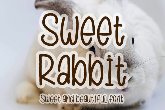 Sweet Rabbit: A Handwritten Font for Editorial Design