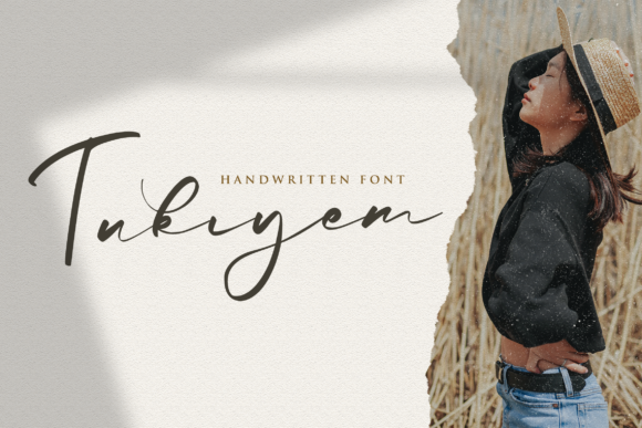 Tukiyem: A Delicate Handwritten Font for Brand Identity