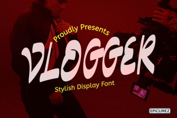 Vlogger: A Bold Handwritten Font for Modern Editorial Design