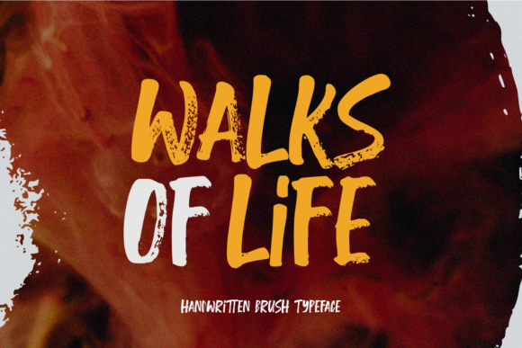 Walks of Life: A Handwritten Typeface for Web Design